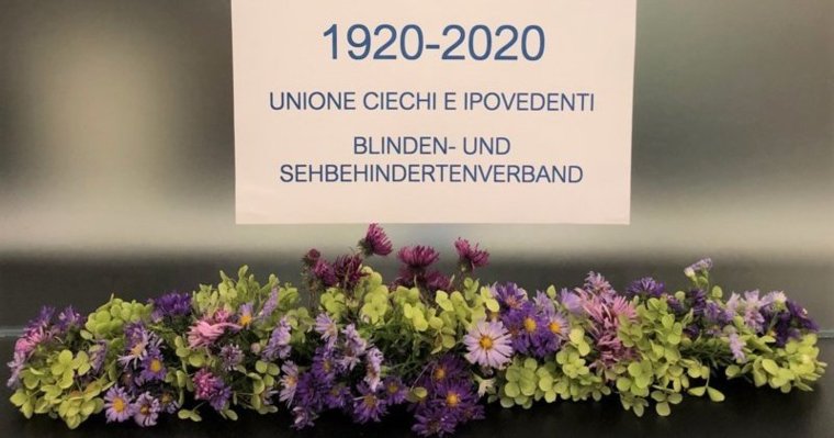 1920-2020 Italienischer Blinden- und Sehbehindertenverband