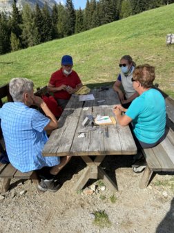 Ein "Karterle" nach dem Mittagessen