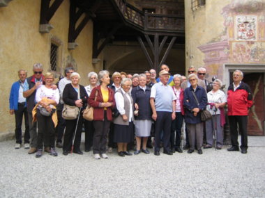 Gruppenfoto der Teilnehmer am Ausflug der Mitglieder