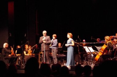 Dr. Valter Calò mit Ines Mair und Annika Borsetto