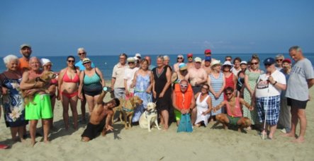 Gruppenfoto am Strand Gruppenfoto am Strand