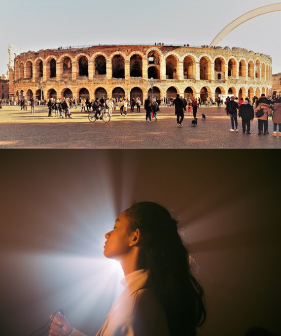 Projekt Arena per Tutti. Dieses macht das Opernfestival der Arena di Verona zugänglicher als je zuvor